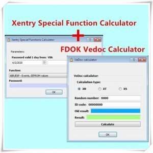 DAS Xentry Special Function Calculator FDOK Vedoc Calculator